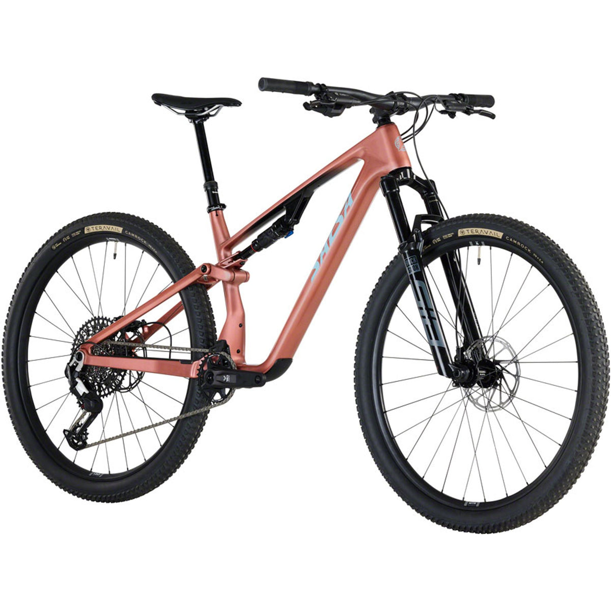 Salsa Spearfish C Eagle 90 Transmission Full Suspension Mountain Bike - Dusty Rose