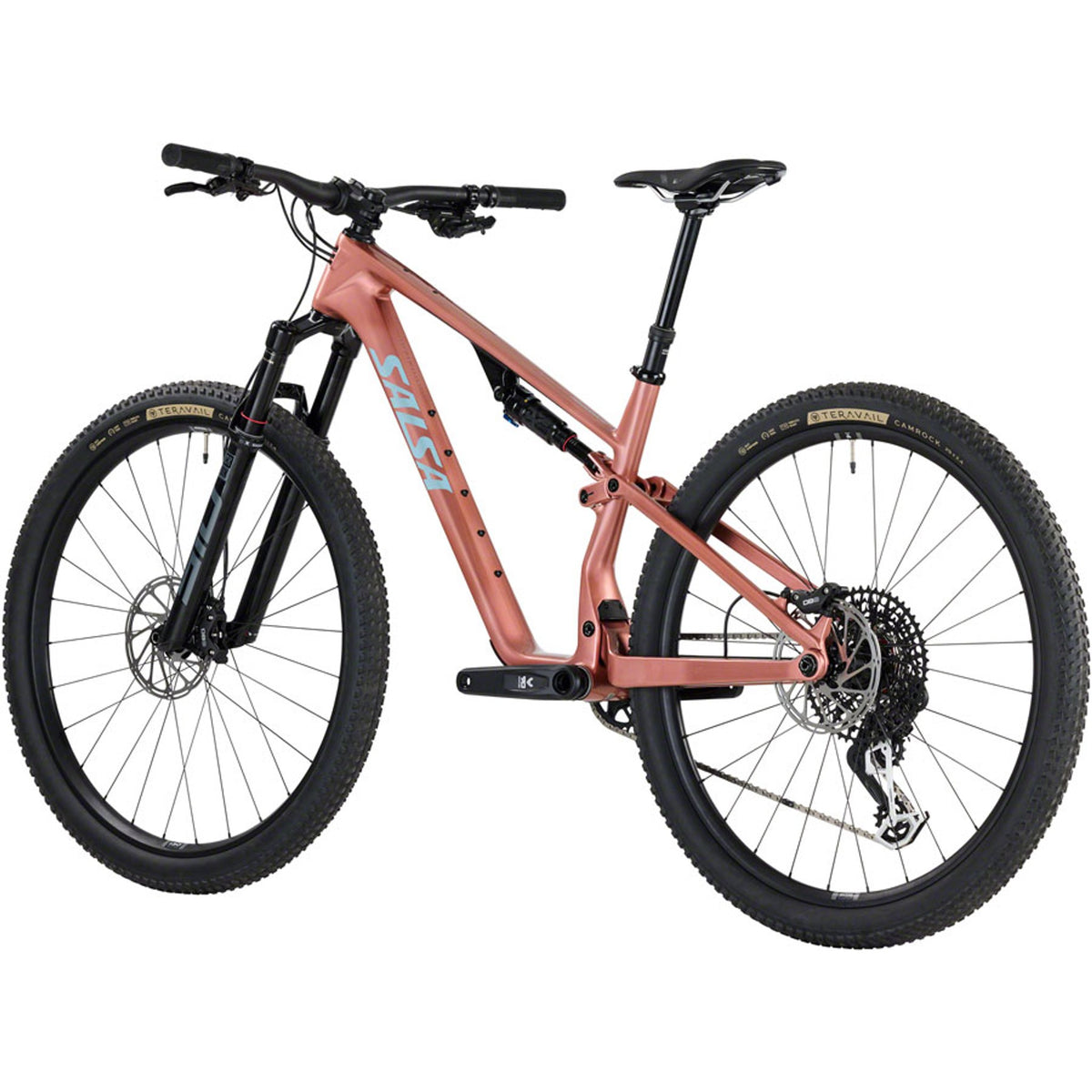 Salsa Spearfish C Eagle 90 Transmission Full Suspension Mountain Bike - Dusty Rose