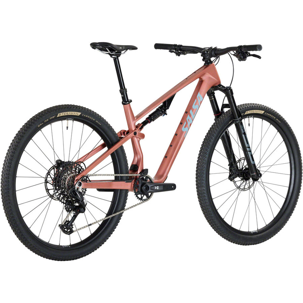 Salsa Spearfish C Eagle 90 Transmission Full Suspension Mountain Bike - Dusty Rose