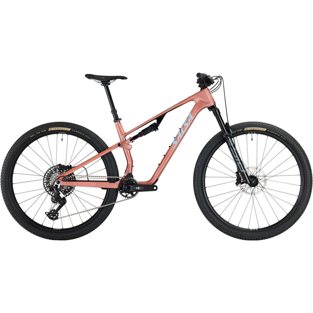 Salsa Spearfish C Eagle 90 Transmission Full Suspension Mountain Bike - Dusty Rose