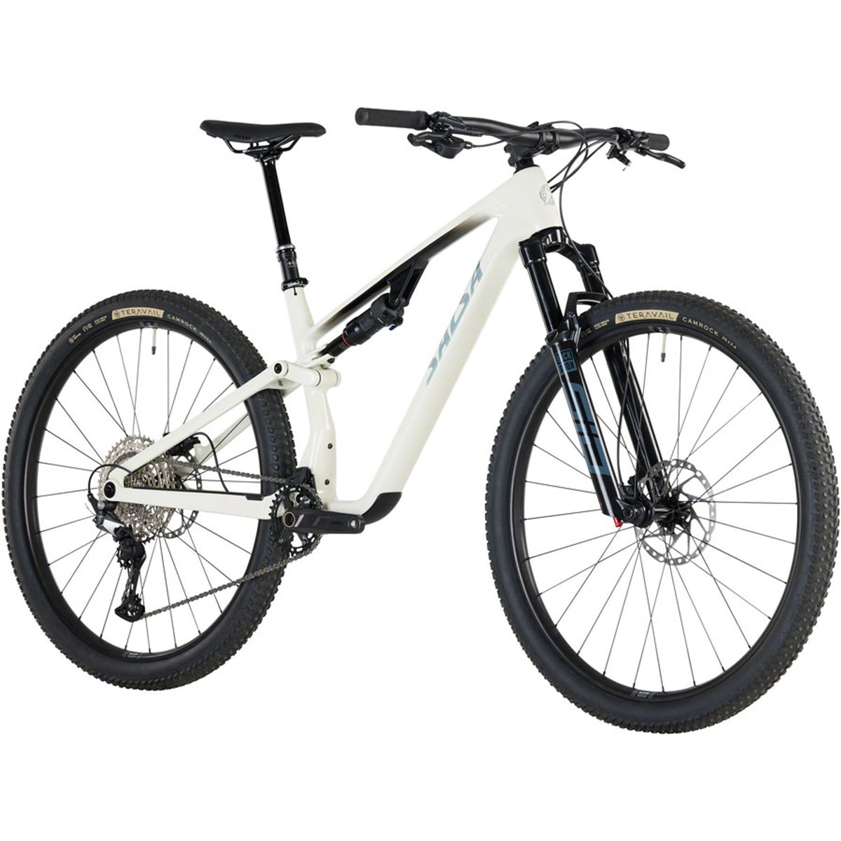 Salsa Spearfish C Deore 12 Full Suspension Mountain Bike - Bone White