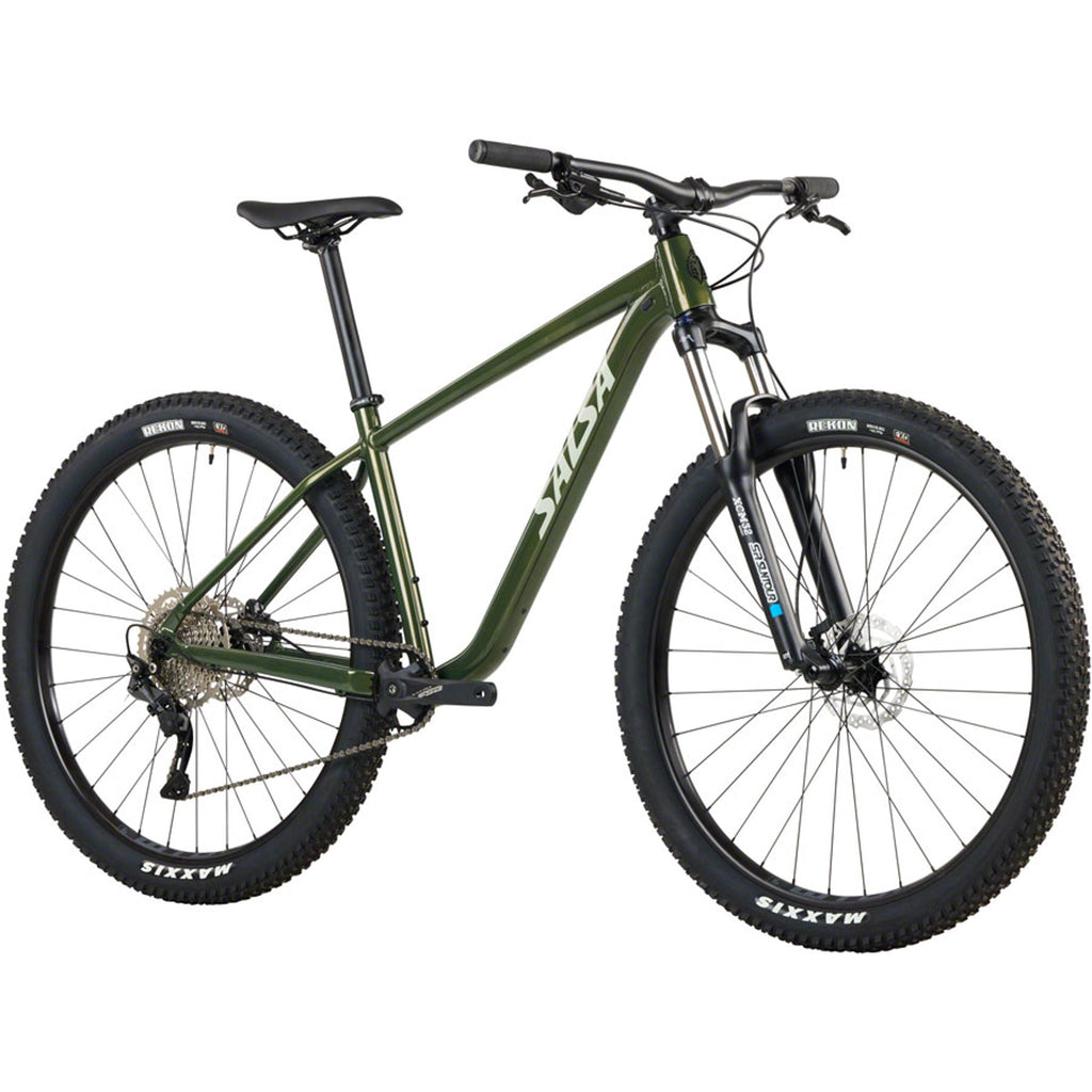 Salsa Rangefinder Deore 10 29 Hardtail Mountain Bike - Dark Moss