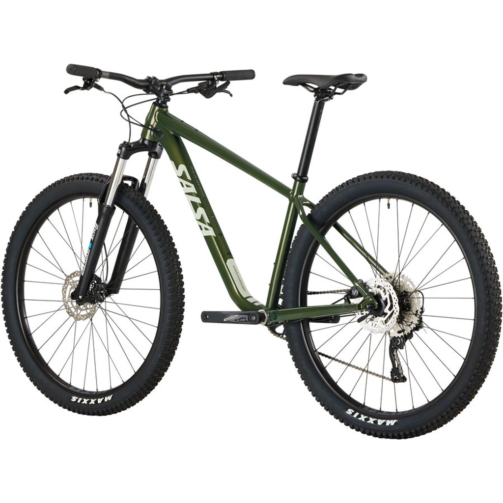 Salsa Rangefinder Deore 10 29 Hardtail Mountain Bike - Dark Moss