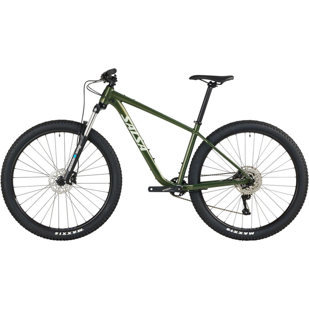 Salsa Rangefinder Deore 10 29 Hardtail Mountain Bike - Dark Moss