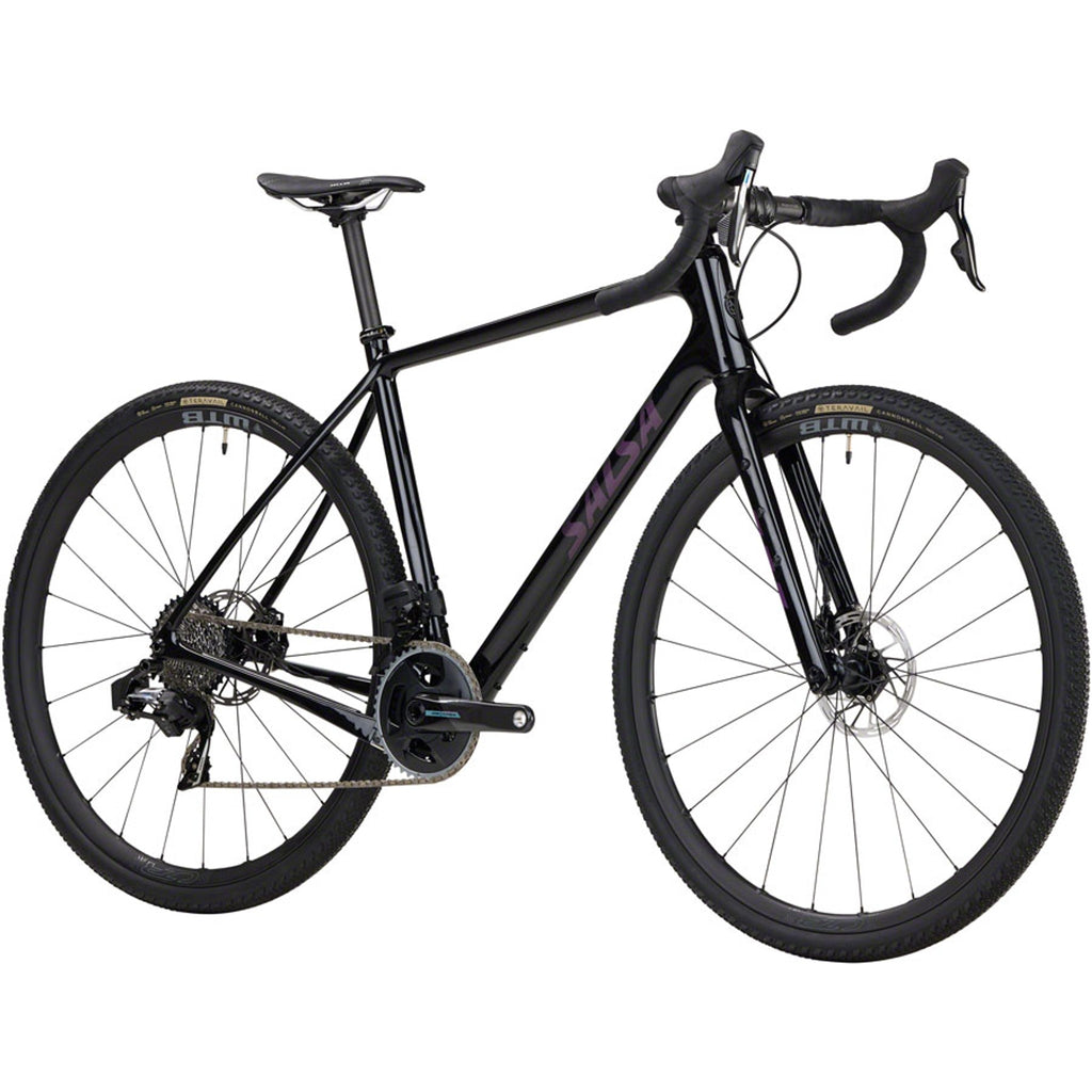 Salsa Warbird C Force AXS Wide Gravel Bike - Gloss Black