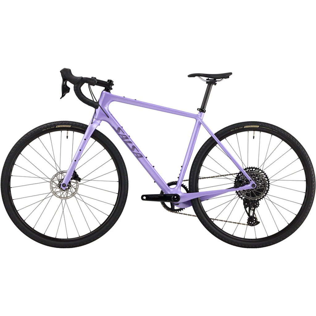 Salsa Warbird C Rival GX Eagle AXS Gravel Bike - Lilac