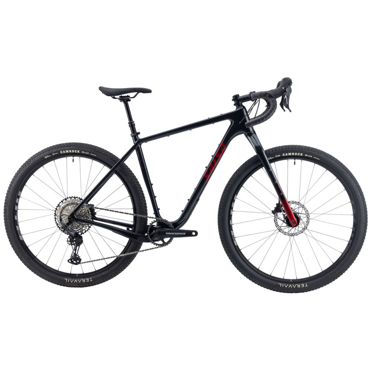 Salsa Cutthroat C GRX 610 1x12 Gravel Bike - Smoke Black