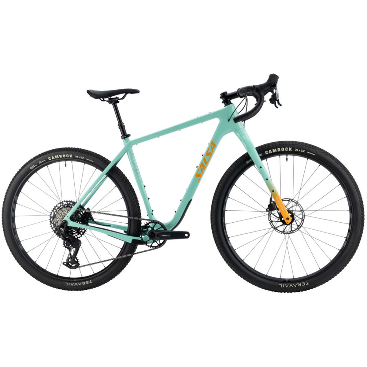 Salsa Cutthroat C Apex S1000 AXS Transmission Gravel Bike - Spearmint Green