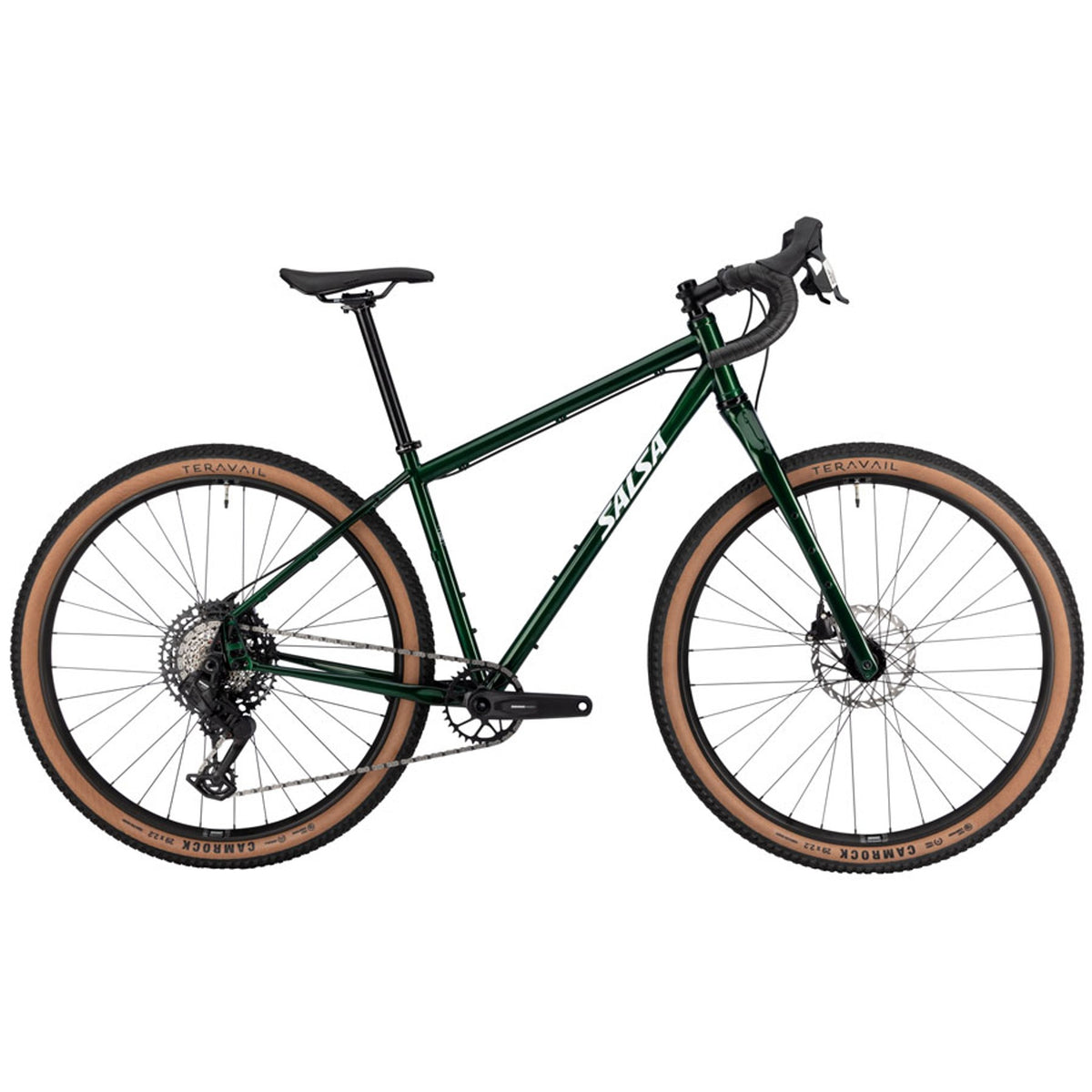 Salsa Fargo Apex AXS Transmission Gravel Bike - Peat Moss