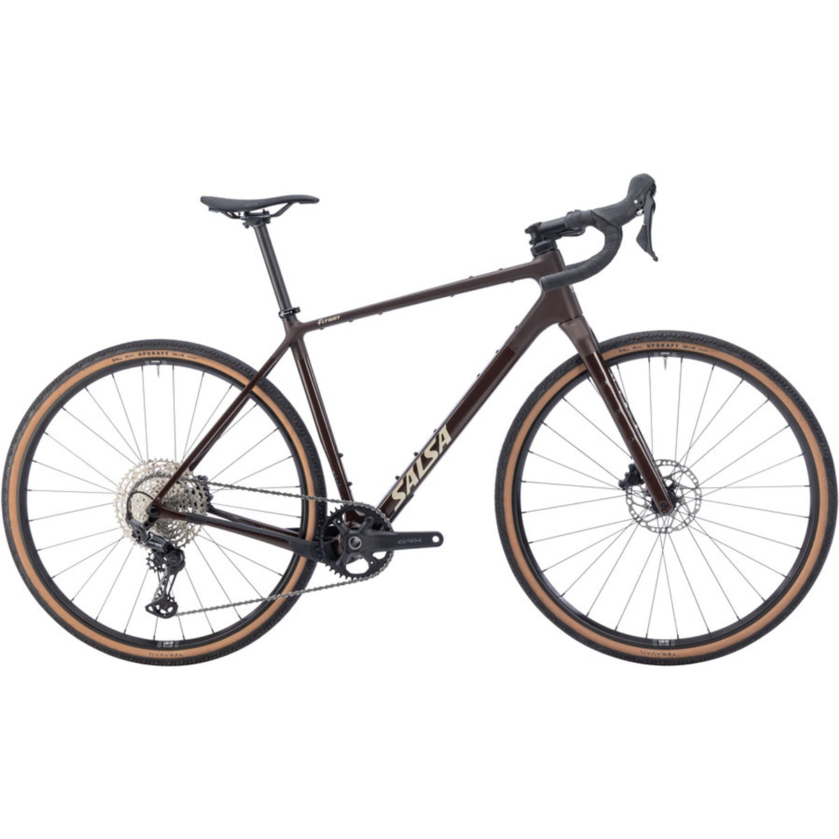 Salsa Flyway C GRX 610 12 Gravel Bike - Dark Umber