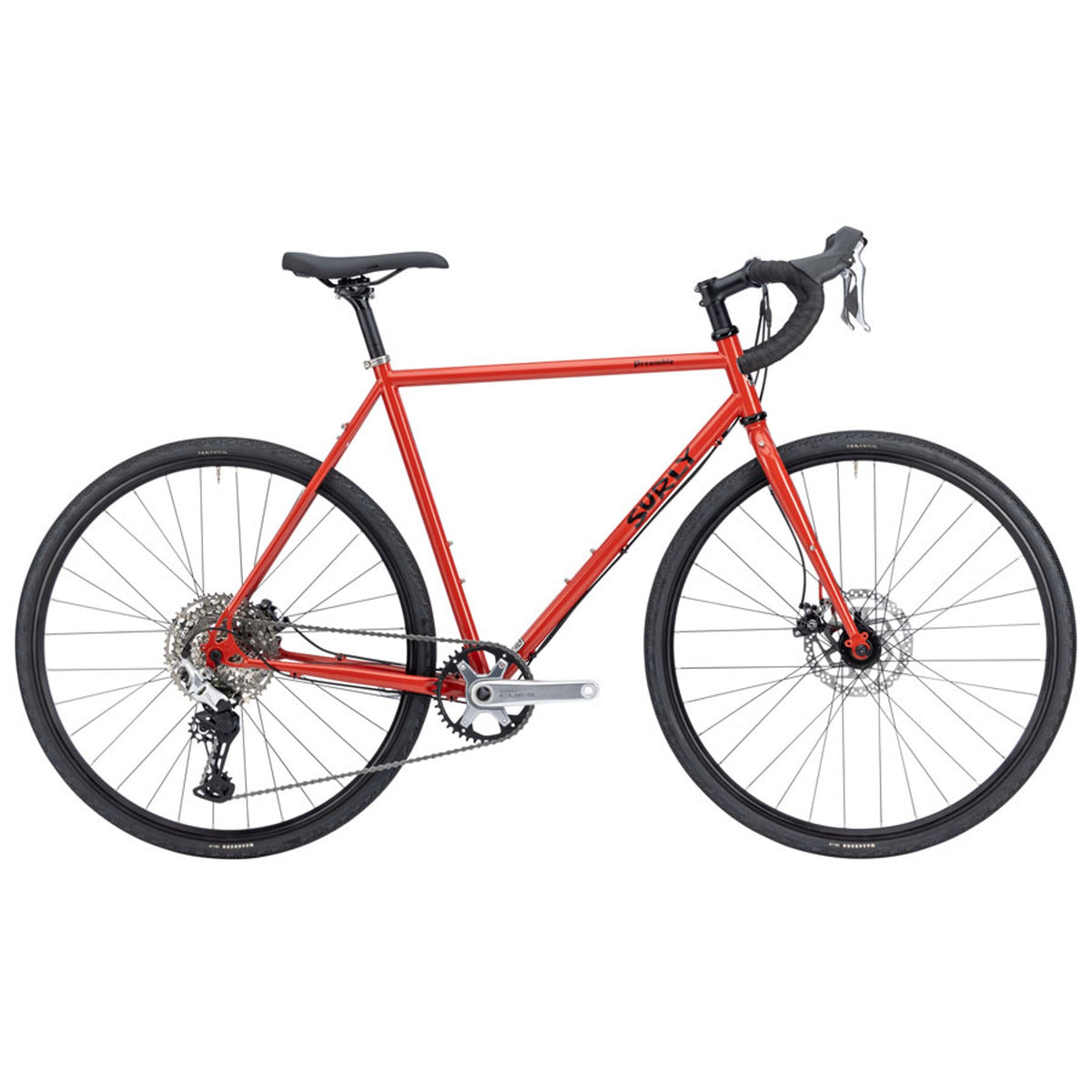Surly Preamble Drop Bar Road Bike - Red Hot Cheddar