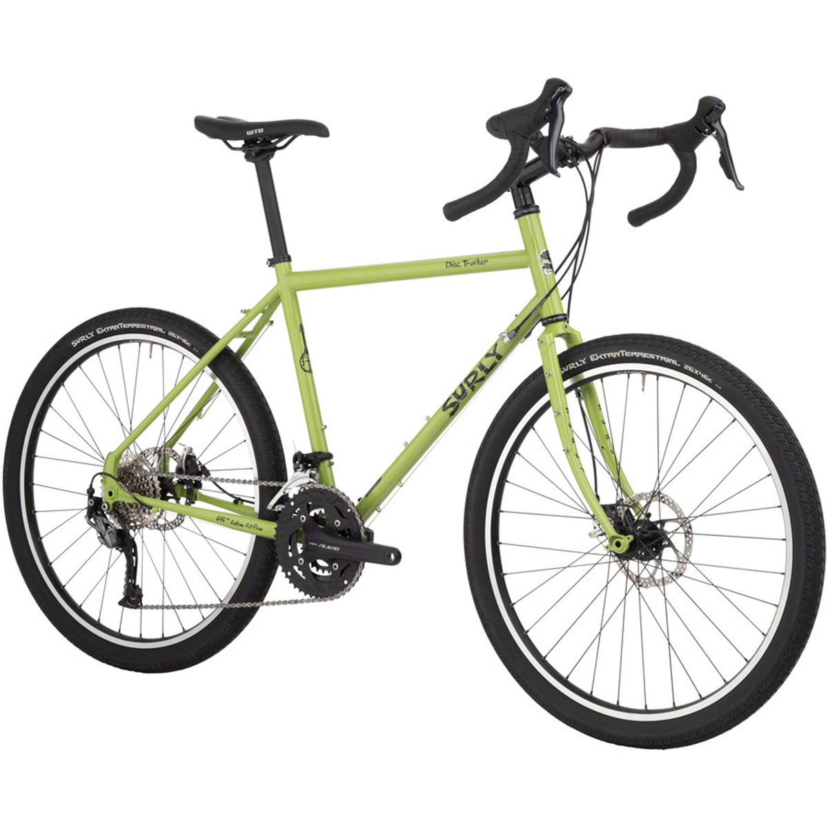 Surly Disc Trucker 26" Touring Bike - Pea Lime Soup
