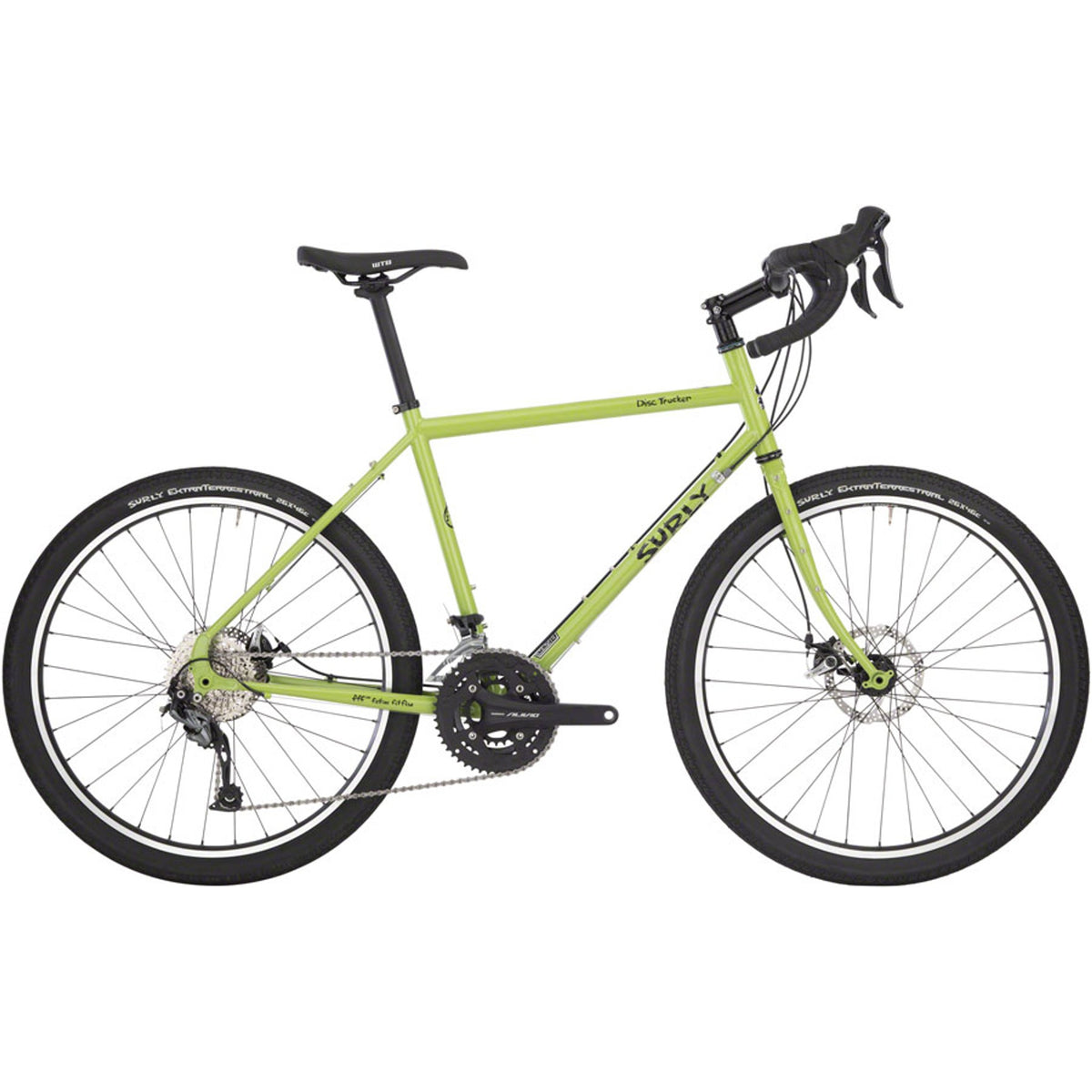 Surly Disc Trucker 26" Touring Bike - Pea Lime Soup