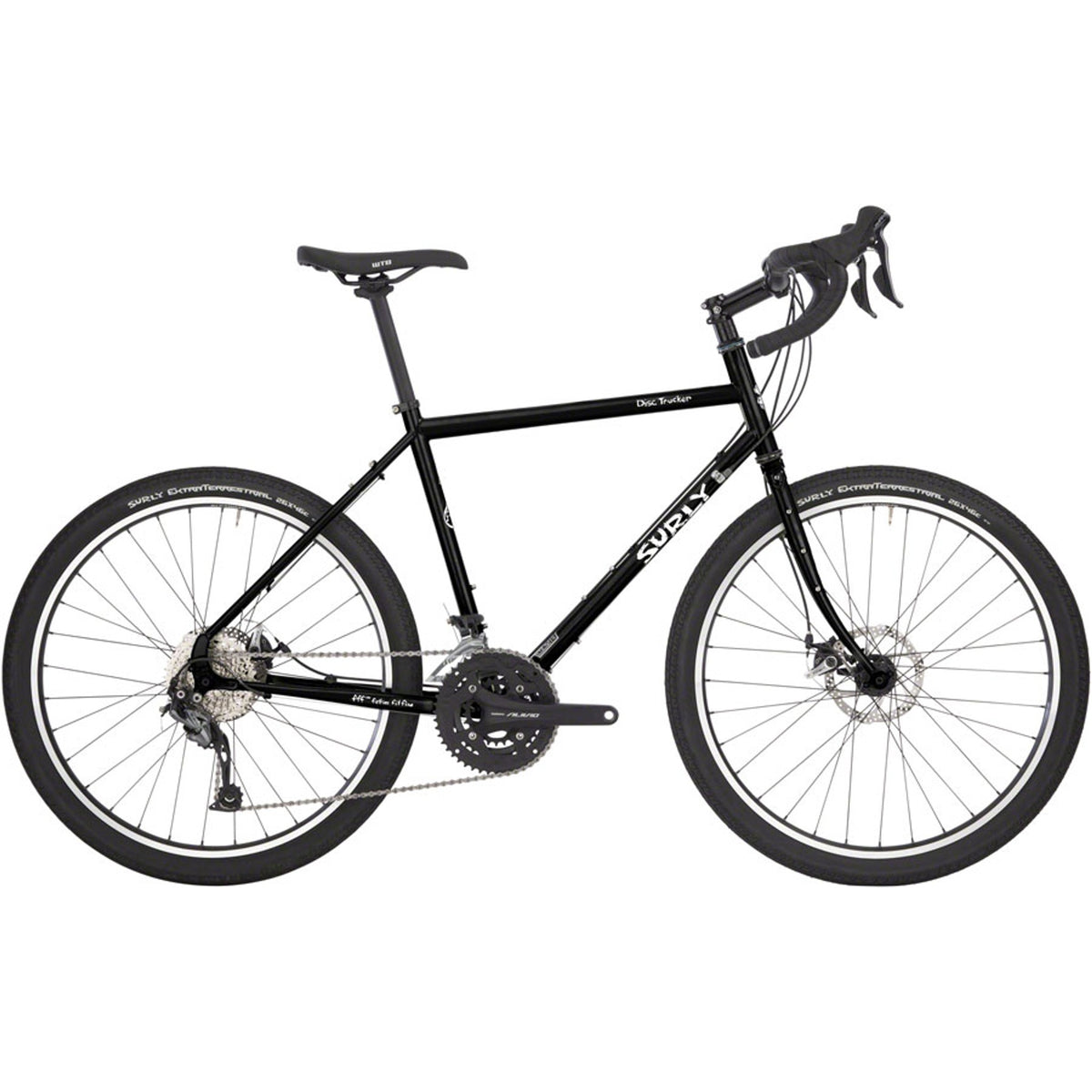Surly Disc Trucker 26" Touring Bike - Hi-Viz Black