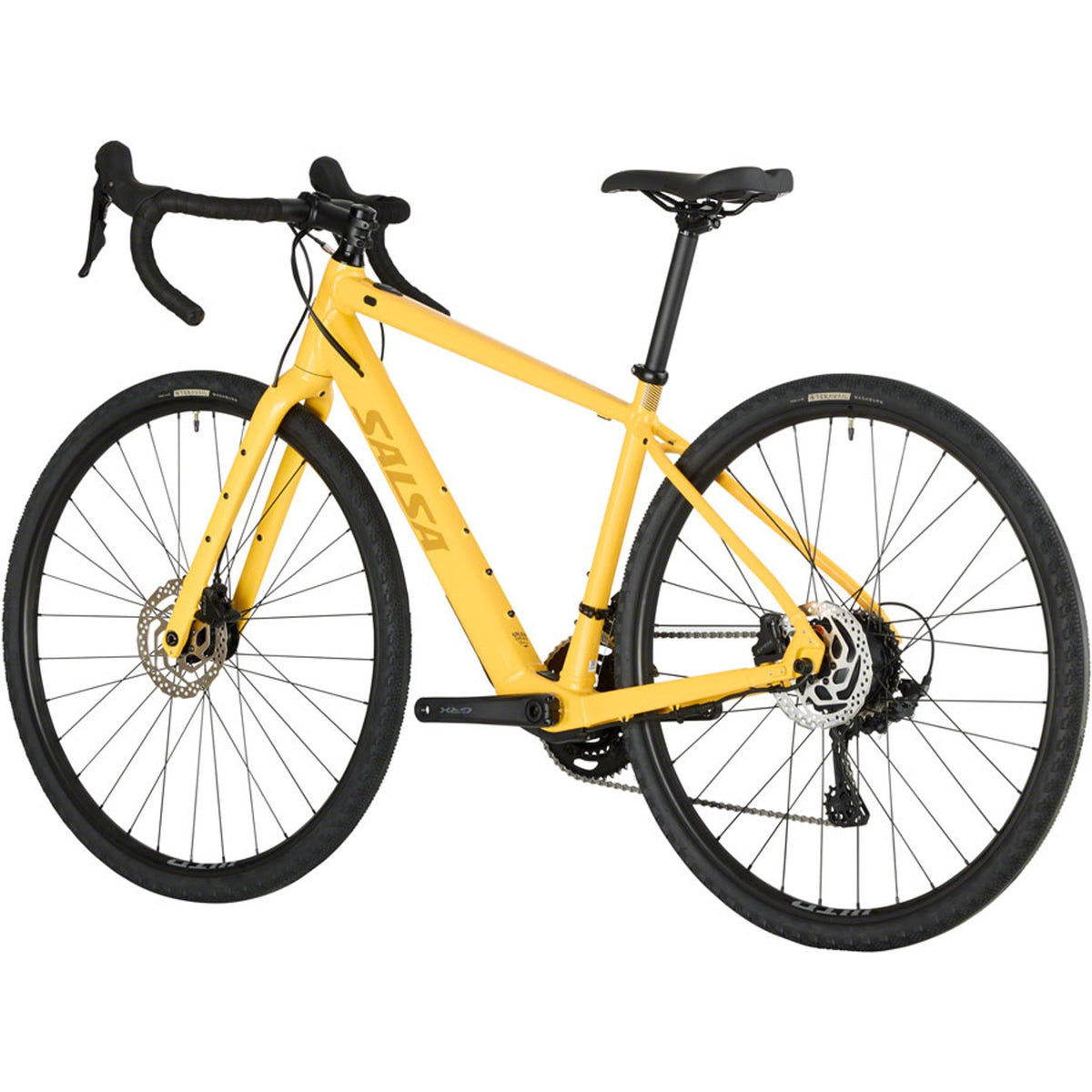 Salsa Confluence GRX 600 Drop Bar Electric Gravel Bike - Yellow