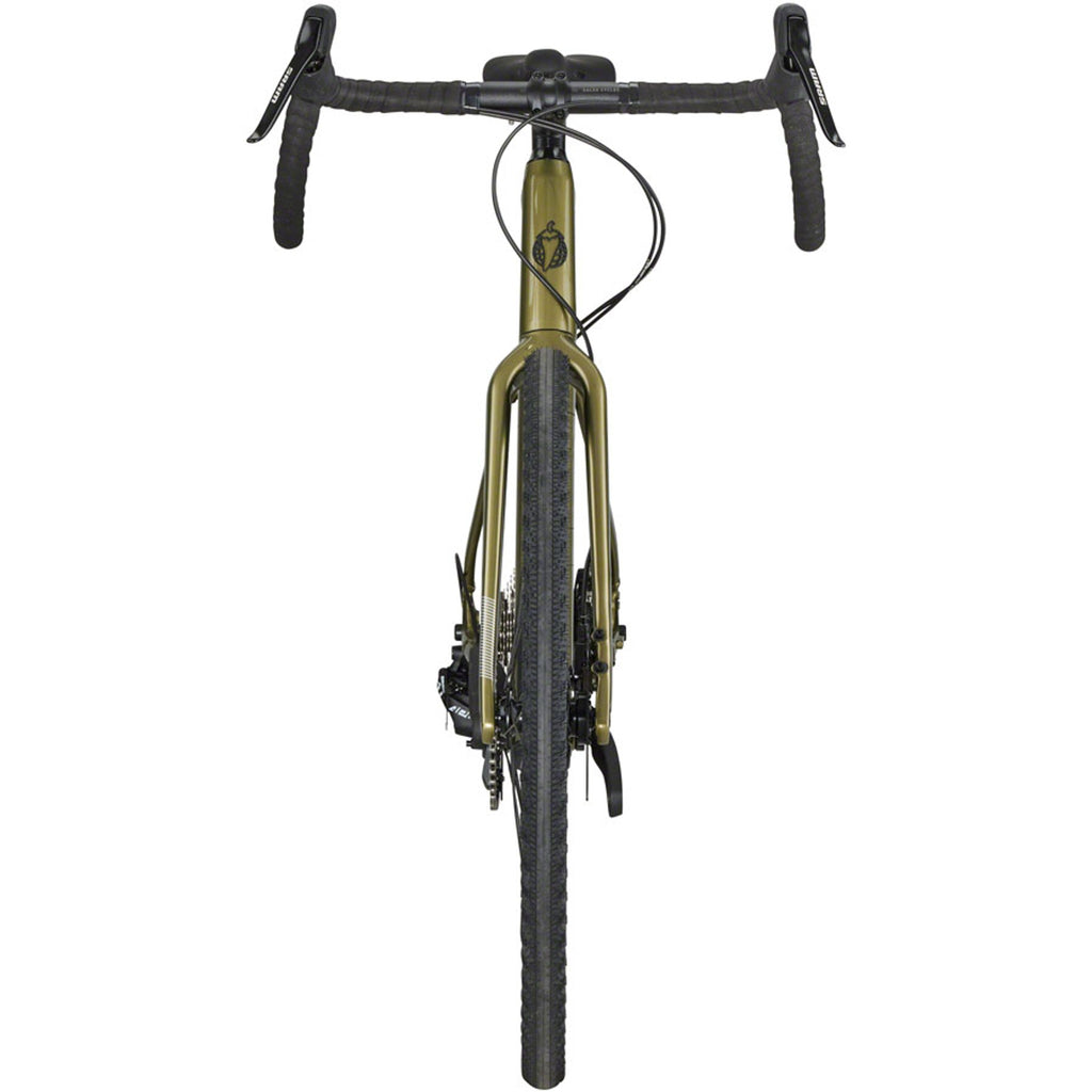 Salsa Confluence Apex 1 Drop Bar Electric Gravel Bike - Avocado Green