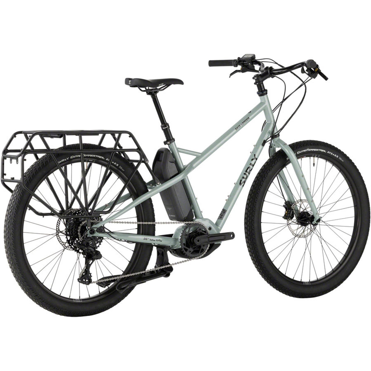 Skid Loader Cargo Ebike - Bathwater Gray