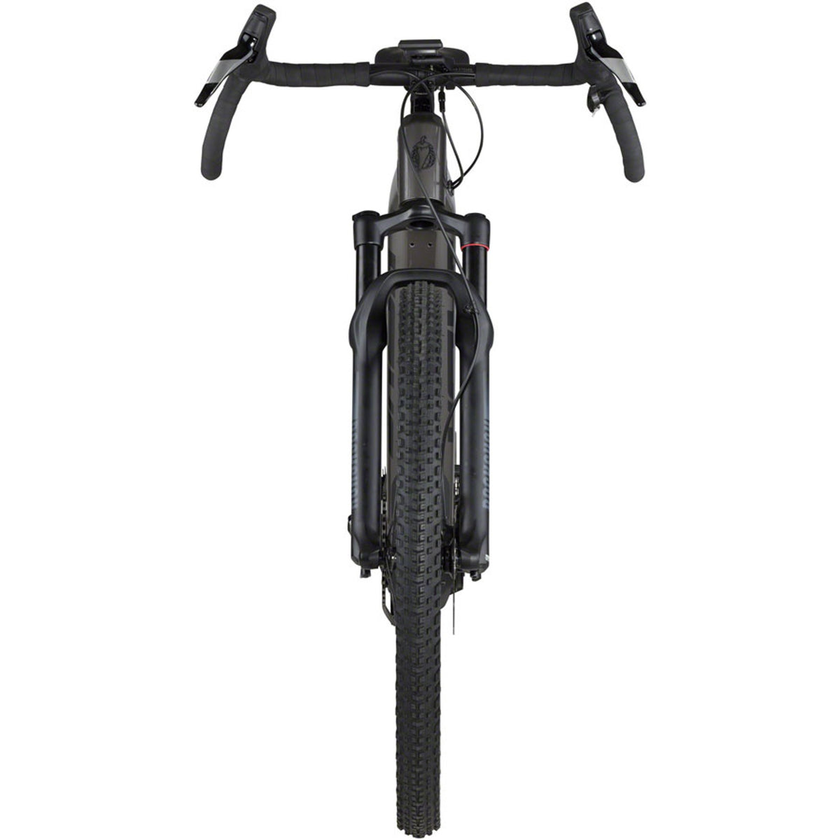 Salsa Tributary Apex 1 Front Suspension Electric Gravel Bike - Charcoal
