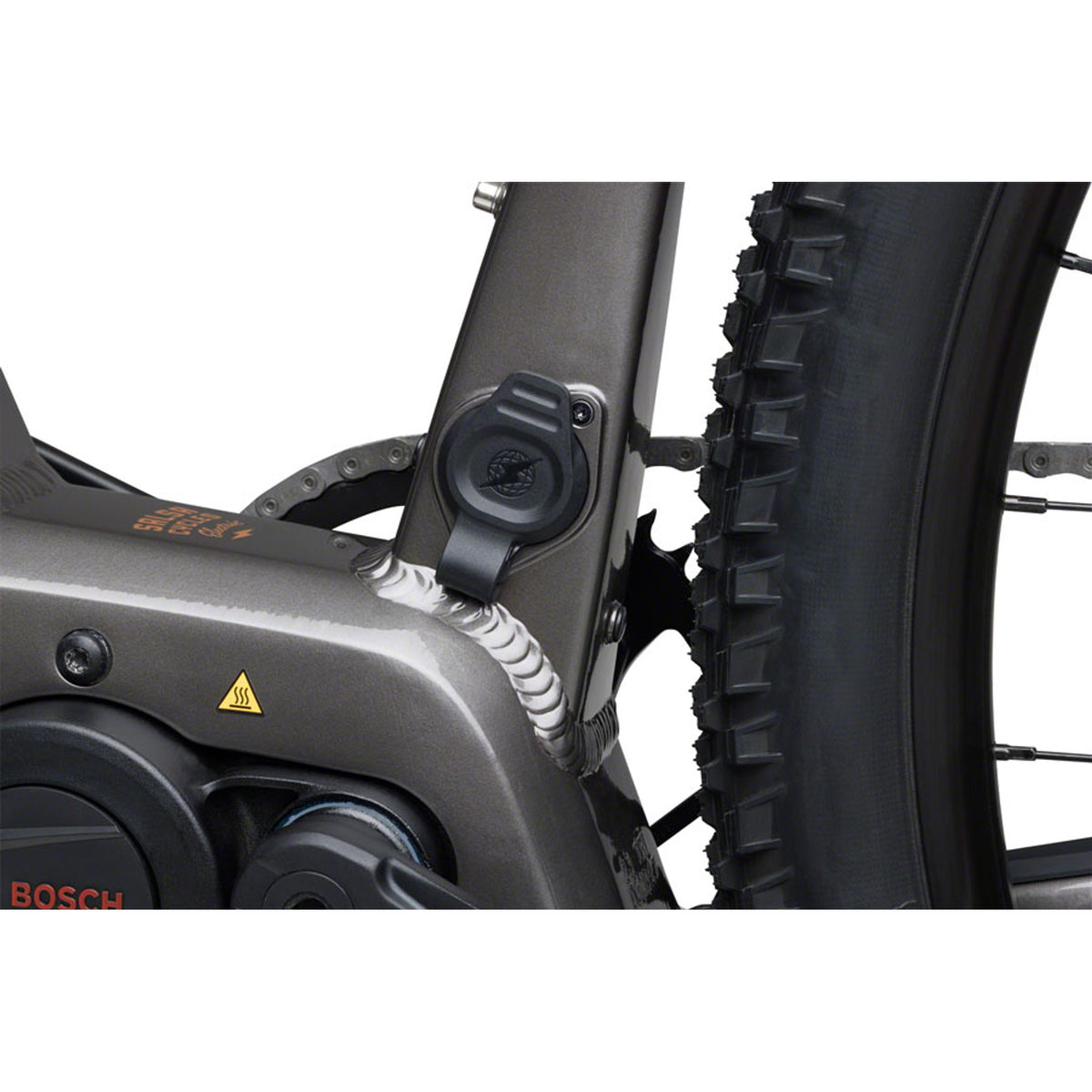Salsa Tributary Apex 1 Front Suspension Electric Gravel Bike - Charcoal