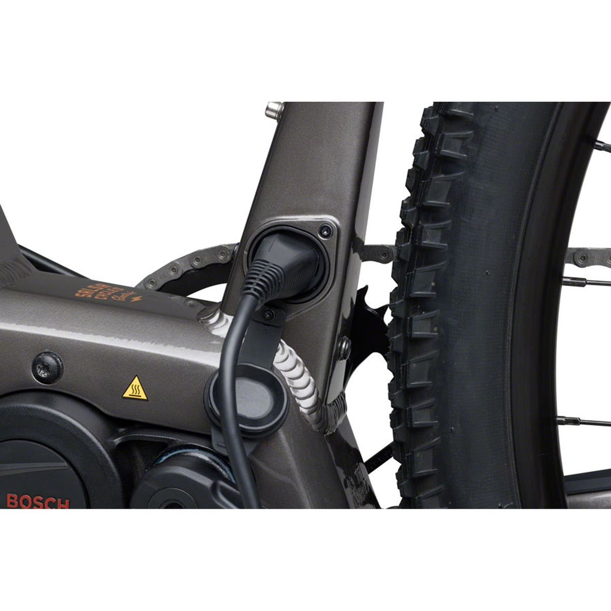 Salsa Tributary Apex 1 Front Suspension Electric Gravel Bike - Charcoal