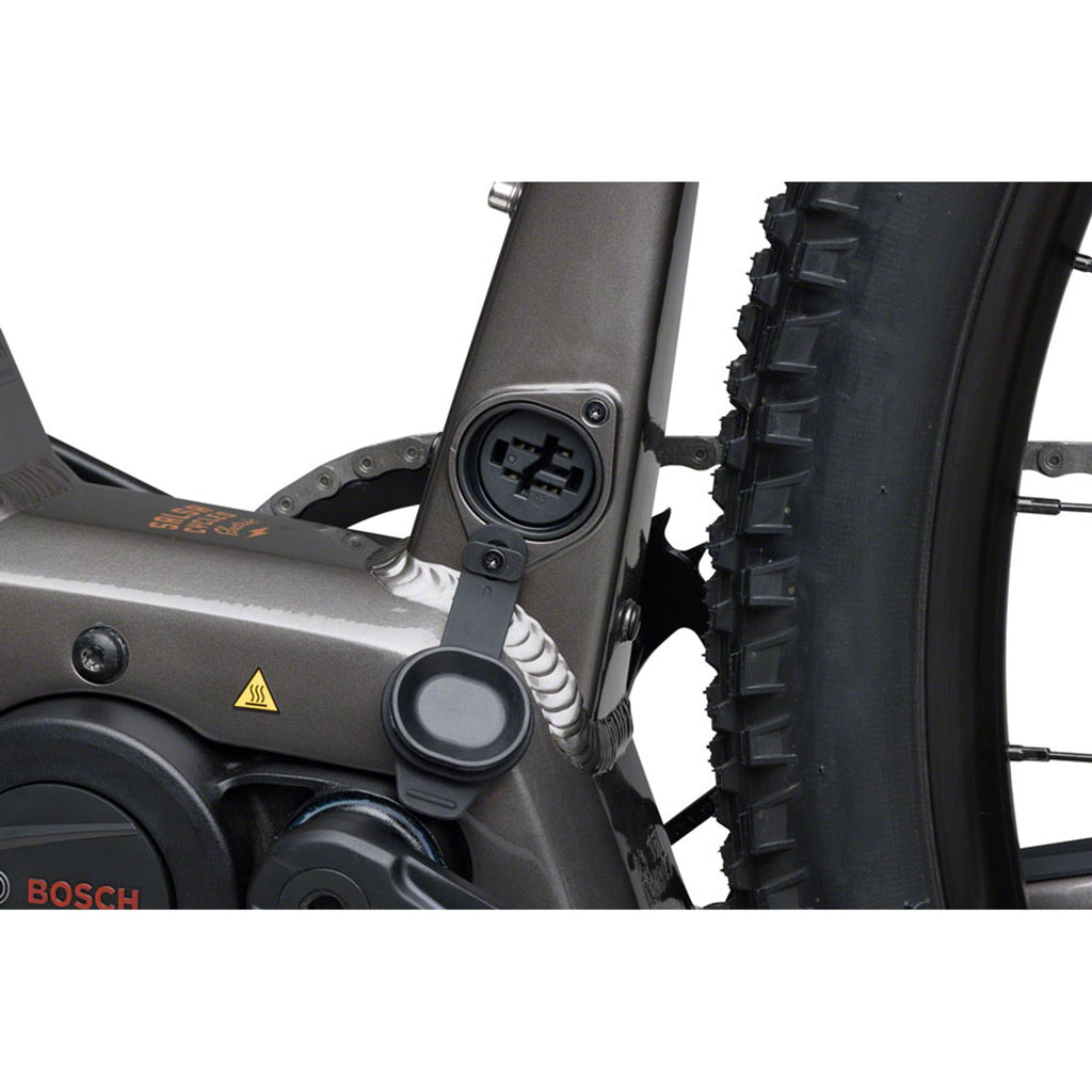 Salsa Tributary Apex 1 Front Suspension Electric Gravel Bike - Charcoal