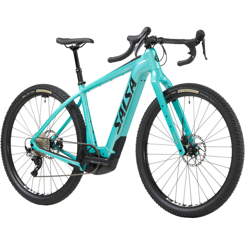 Salsa Tributary GRX 600 Electric Gravel Bike - Teal