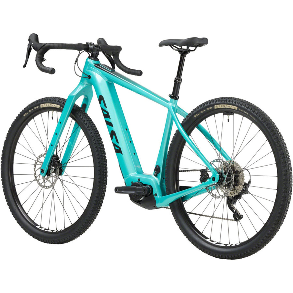 Salsa Tributary GRX 600 Electric Gravel Bike - Teal