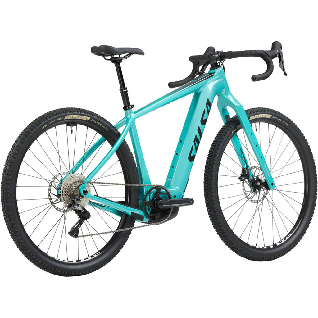 Salsa Tributary GRX 600 Electric Gravel Bike - Teal