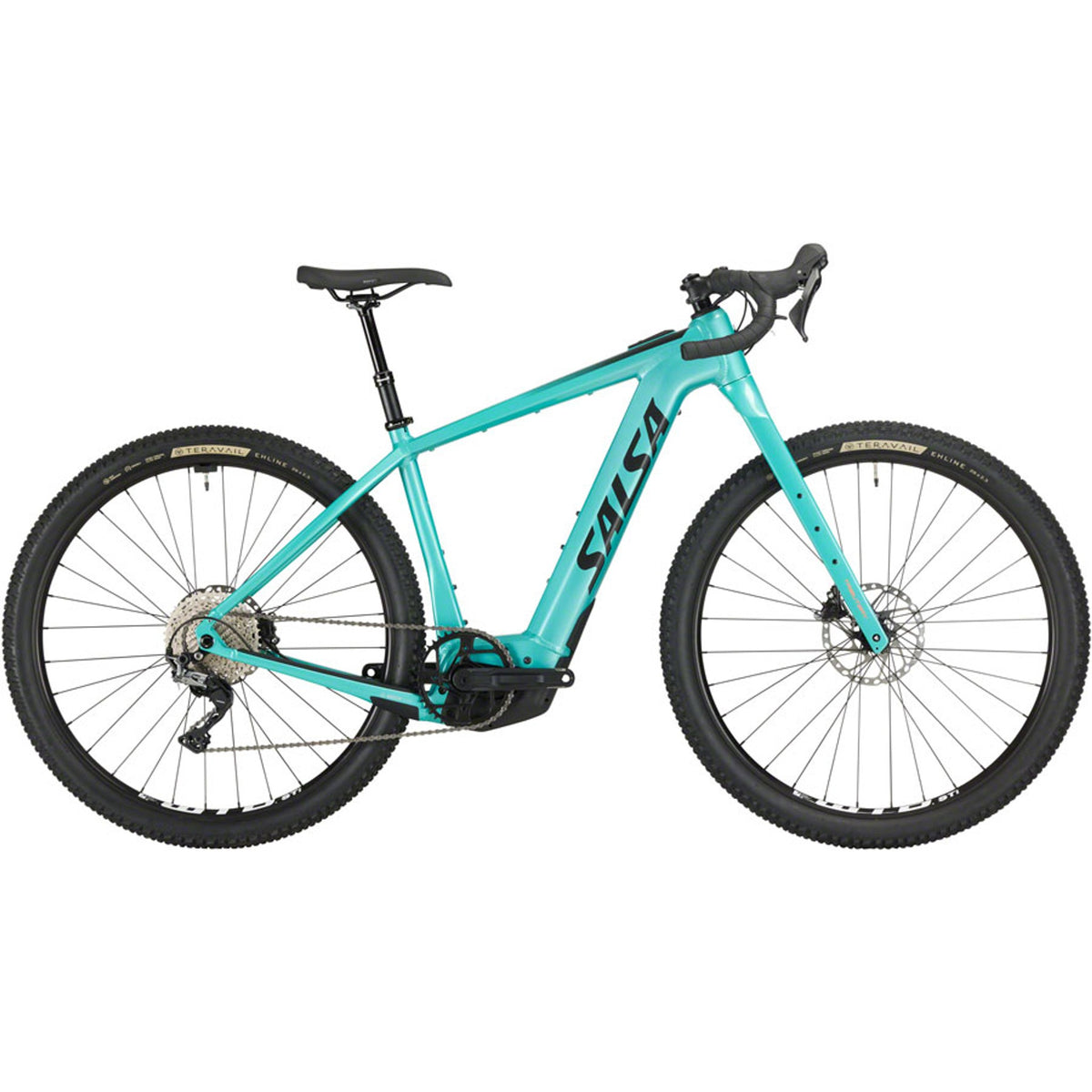 Salsa Tributary GRX 600 Electric Gravel Bike - Teal