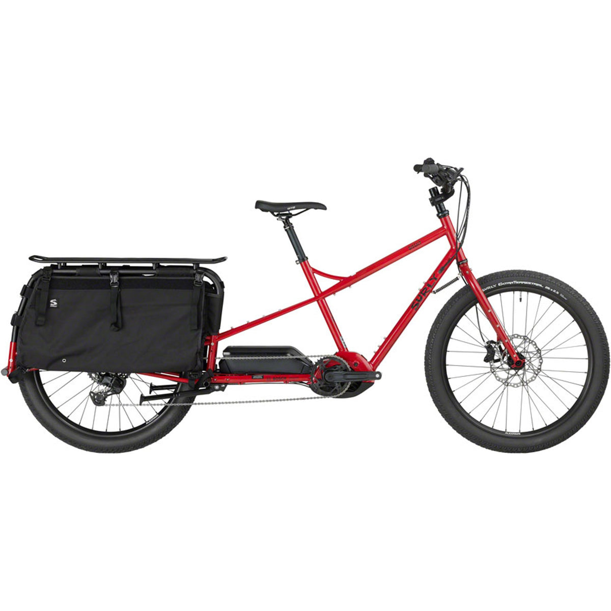Big Easy Cargo Ebike - Pile of Bricks Red