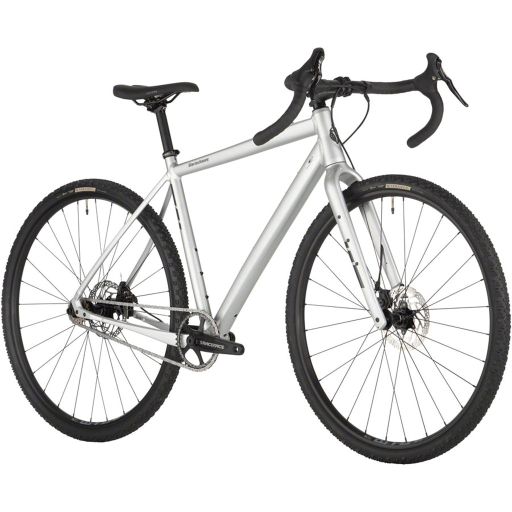 Salsa Stormchaser Single Speed Gravel Bike - Silver