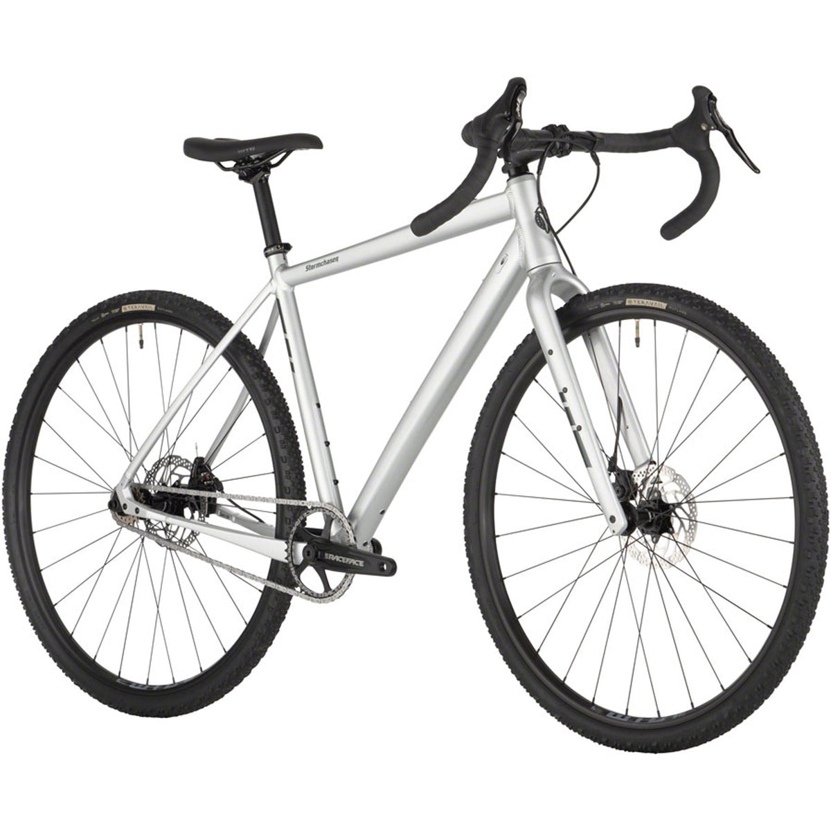 Salsa Stormchaser Single Speed Gravel Bike - Silver