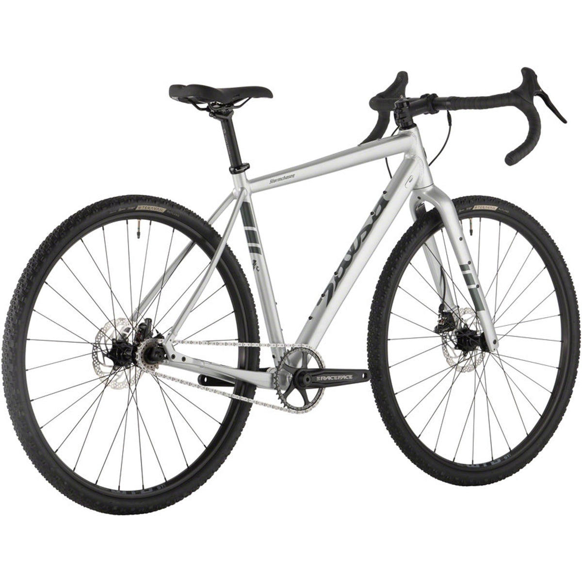 Salsa Stormchaser Single Speed Gravel Bike - Silver
