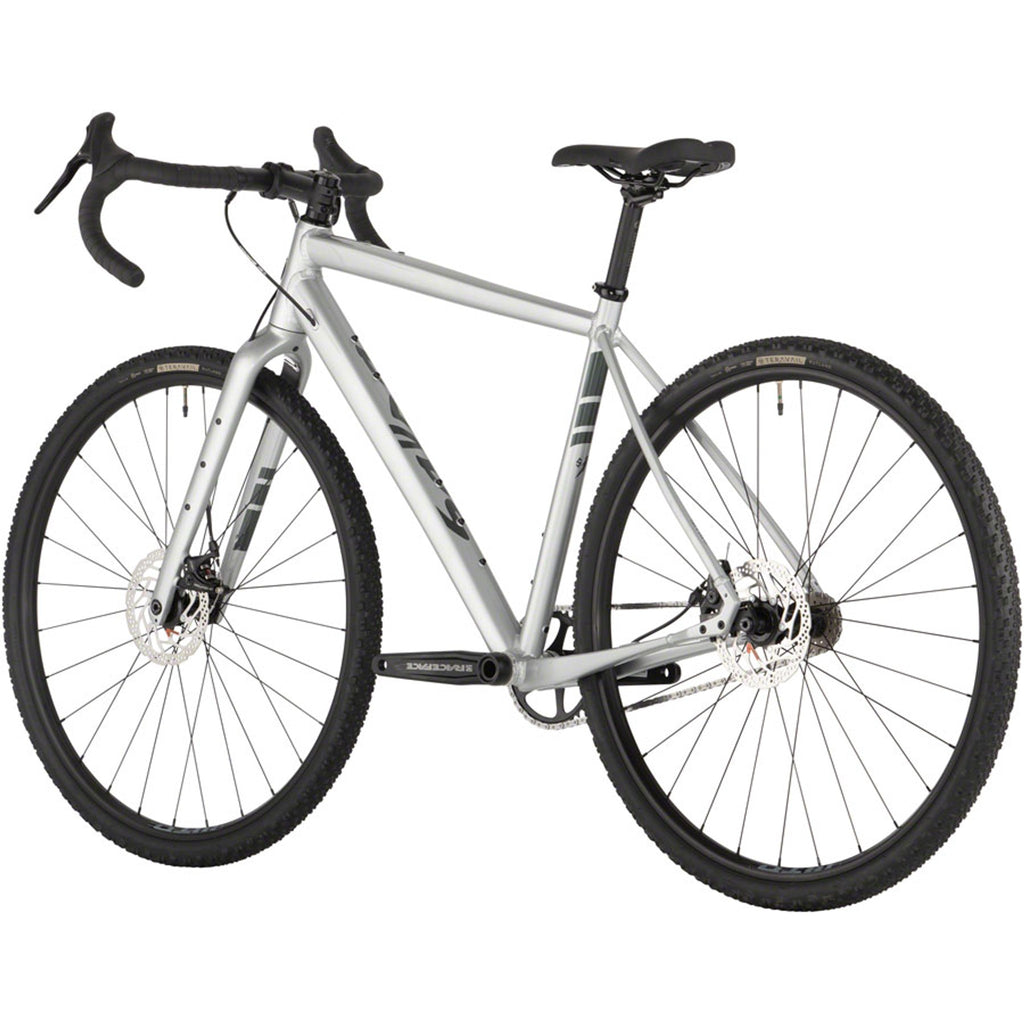 Salsa Stormchaser Single Speed Gravel Bike - Silver