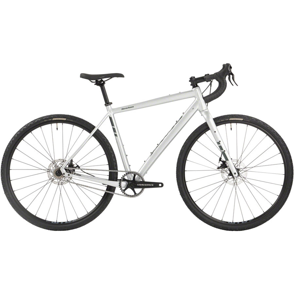 Salsa Stormchaser Single Speed Gravel Bike - Silver
