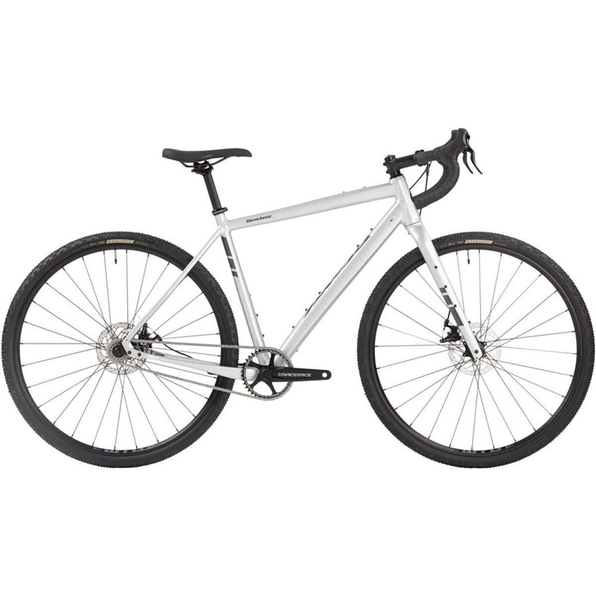 Salsa Stormchaser Single Speed Gravel Bike - Silver