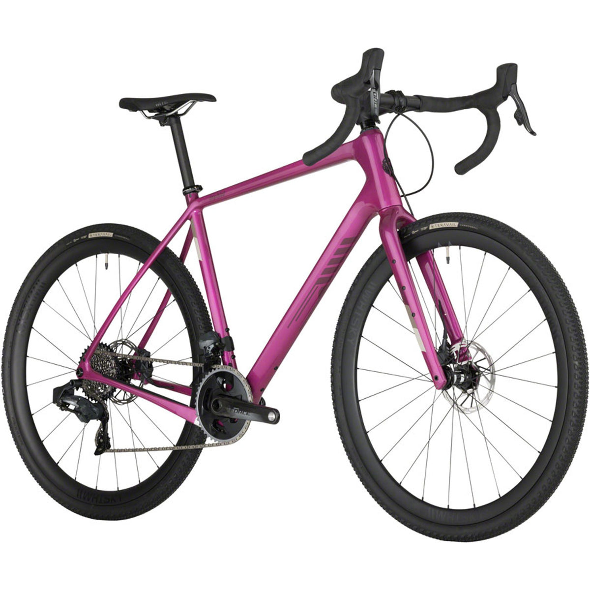 Salsa Warbird C Force eTap AXS Wide Gravel Bike - Berry