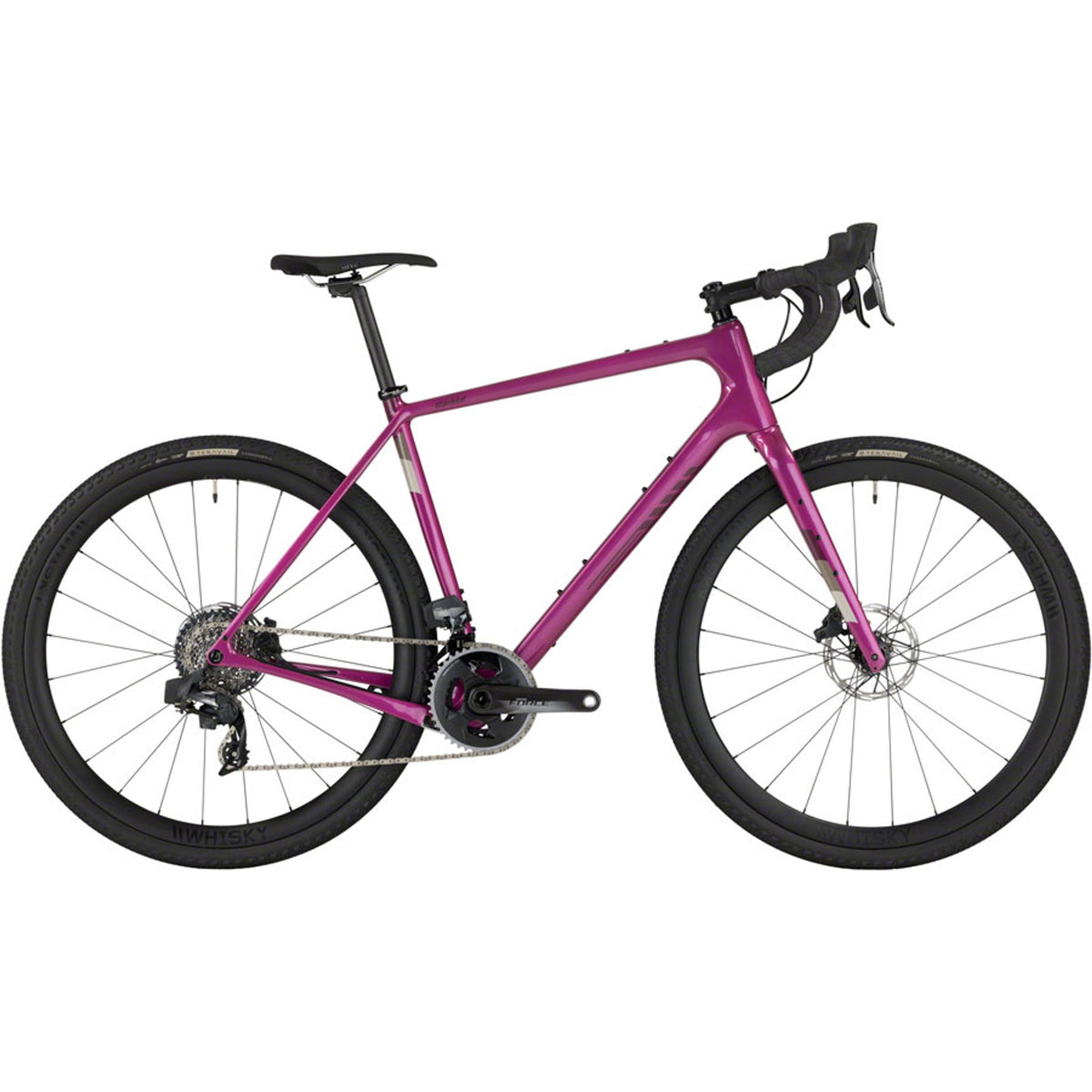 Salsa Warbird C Force eTap AXS Wide Gravel Bike - Berry