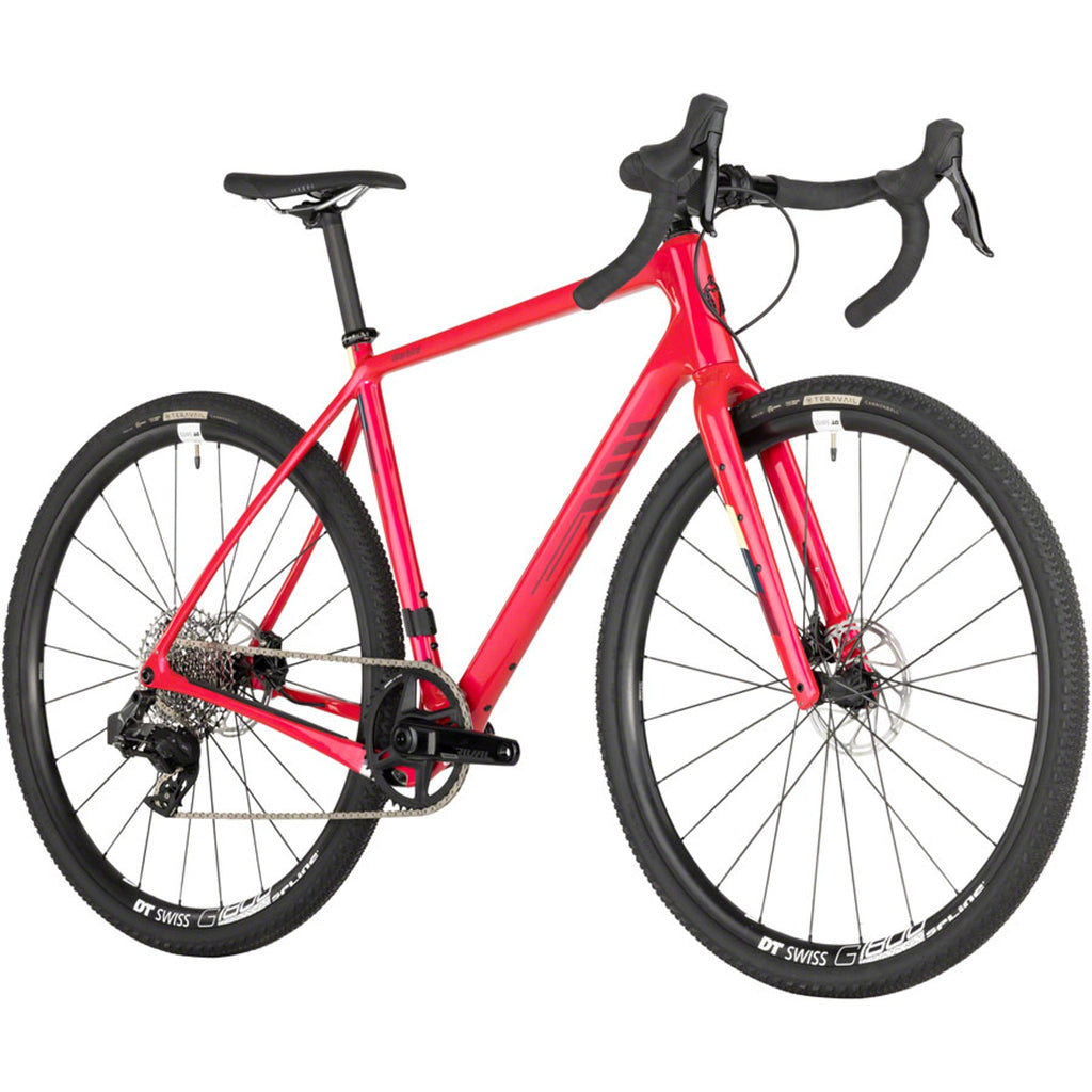 Salsa Warbird C Rival XPLR eTap AXS Gravel Bike - Red