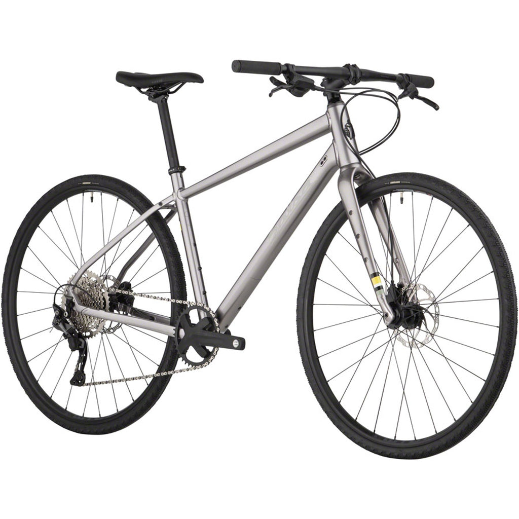 Salsa Journeyer Flat Bar Deore 10 700 Gravel Bike - Ash