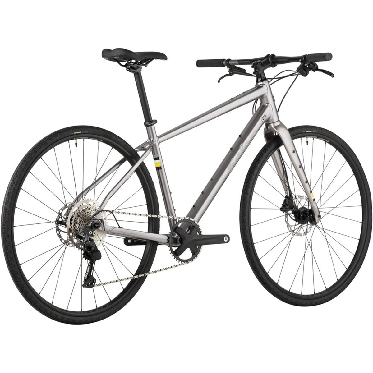Salsa Journeyer Flat Bar Deore 10 700 Gravel Bike - Ash
