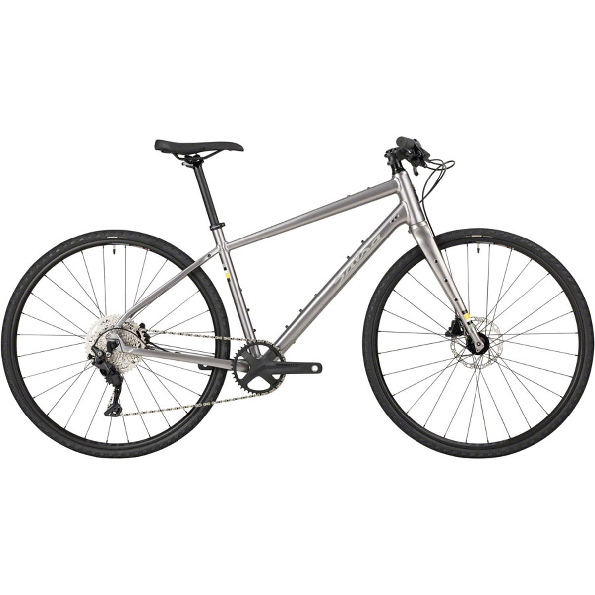 Salsa Journeyer Flat Bar Deore 10 700 Gravel Bike - Ash