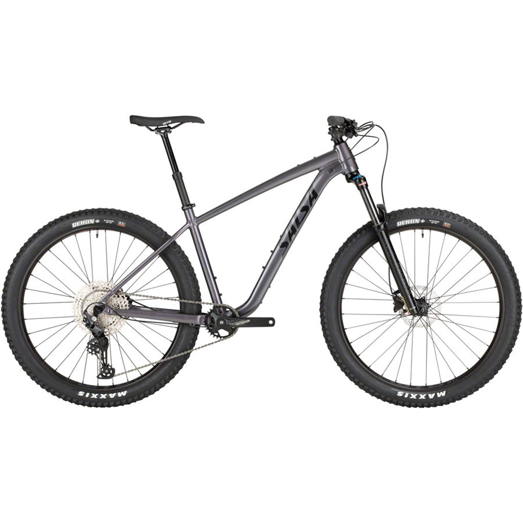 Salsa Rangefinder Deore 11 27.5+ Hardtail Mountain Bike - Dark Gray