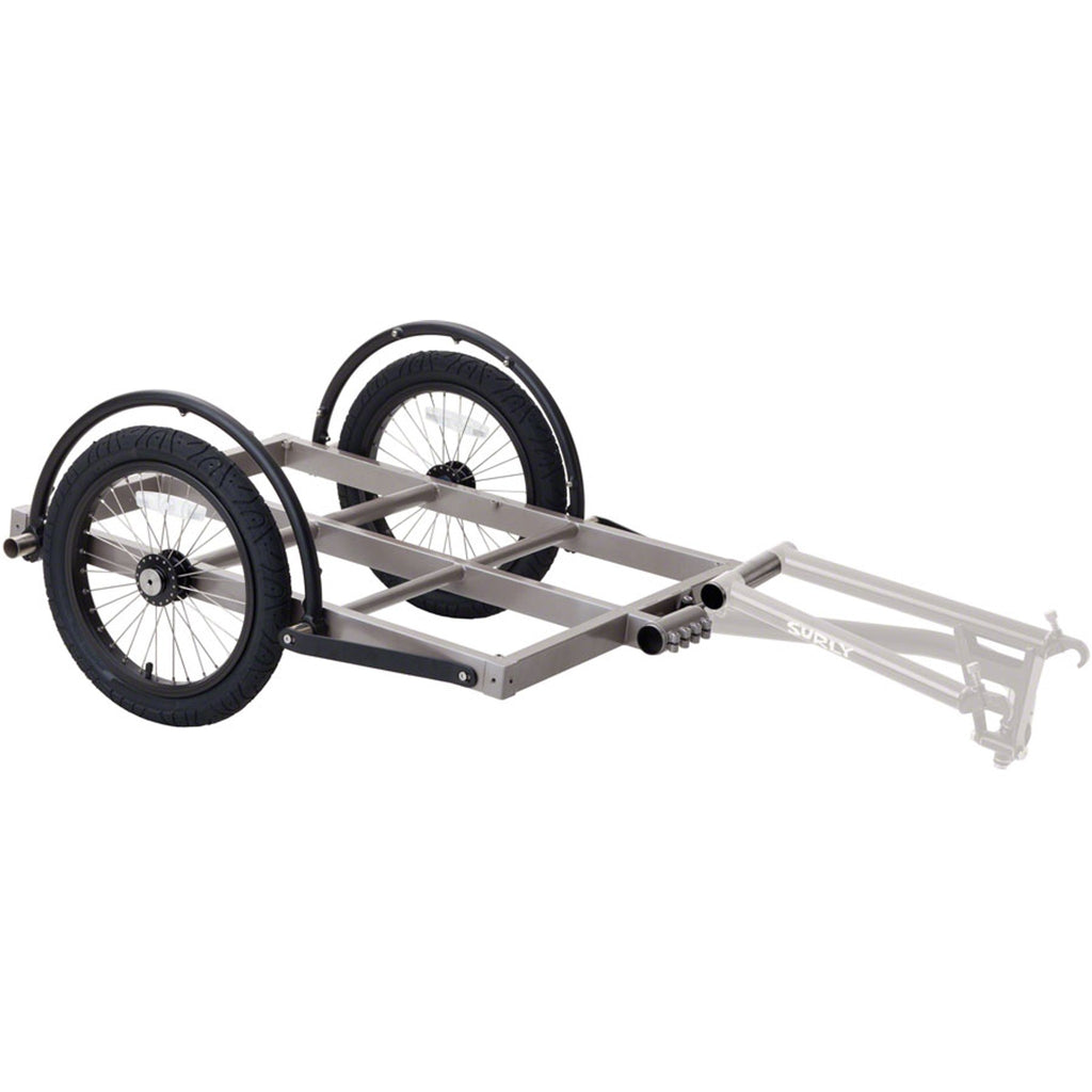 Surly Bill and Ted 16" Wheel Bike Trailer - Gray