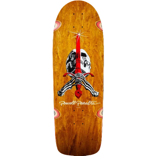 Powell Peralta Rodriguez Skull and Sword Skateboard Deck
