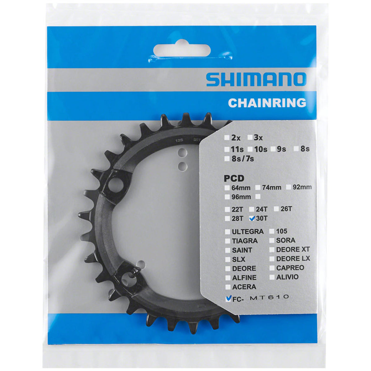 Chainring for FC-MT610