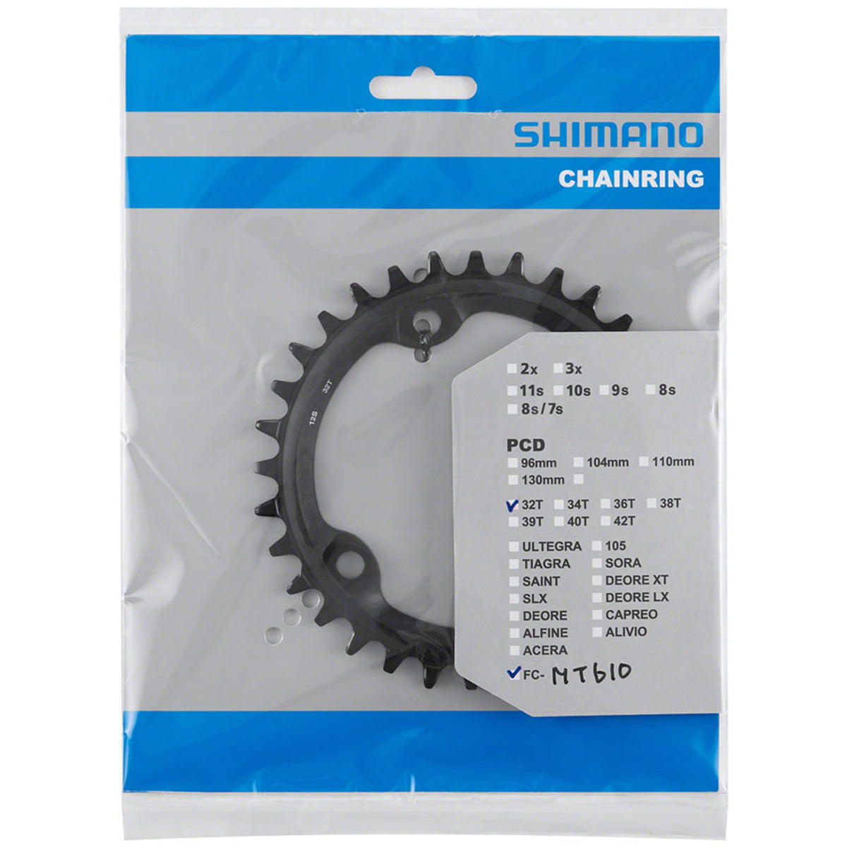 Chainring for FC-MT610