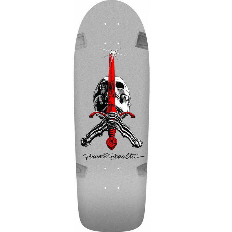 Powell Peralta Rodriguez Skull and Sword Red 9.0 (Display Deck - light scuffs)