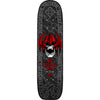 Powell Peralta Per Welinder Nordic Skull Freestyle Skateboard Deck Black/Silver - 7.25 x 27