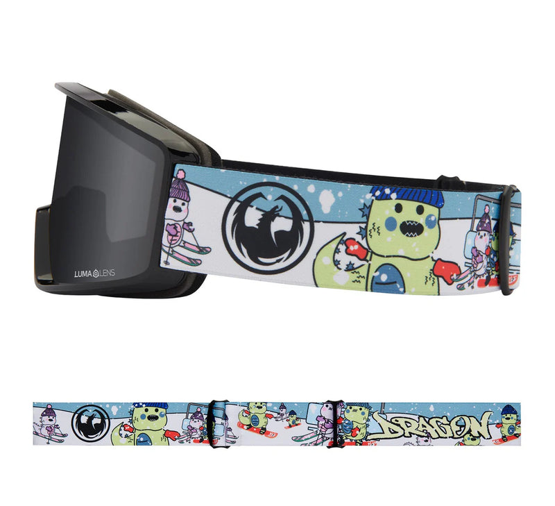 dragon dxt otg black goggle Dragon DXT OTG Snow Goggle – Gravity Coalition